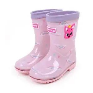 갯벌체험 핑크퐁 레이니 PVC아동장화