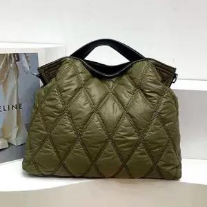 여성 예 카키 크로스 여성핸드백 손가방 가방 여성토드백 데일리 여성손가방 백 토트