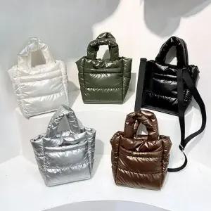 여성 패딩토트백 백 미니 가벼운 여성토트백 미니 미니패딩백 패딩 여성토드백 가방