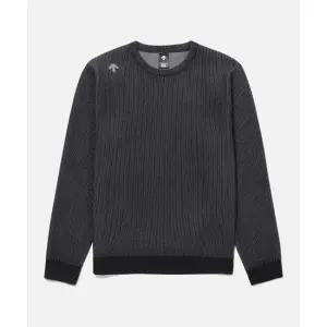 데상트 듀얼리스 그라데이션 라운드 스웨터 블랙 SQ421DHTO3 SQ421DHTO3_BLK0 278566