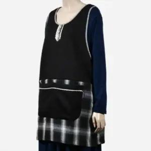 누빔 원피스 앞치마 여성앞치마 예쁜앞치마