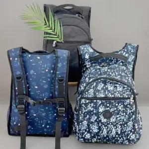 [신상오픈런]여성용 심플 패턴 지퍼 와이드 스트랩 엄마 백팩 (38541944)