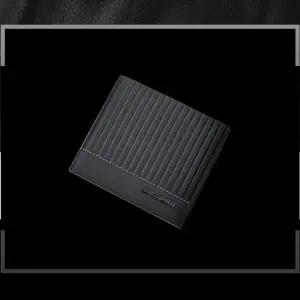 BP9337W 엠보 스트라이프 남자 천연소가죽 반지갑