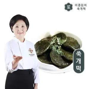 요리연구가 이종임의 쑥개떡 400g 5팩