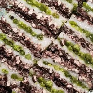 명가삼대떡 전통방식 완두배기 시루떡 1kg(8~9개입)