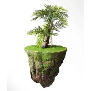 조화 행잉식물 인조식물 매달린 돌 정원 조경 장식