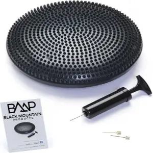 핸드 펌프로 균형 잡힌 안정성 디스크를 운동하는 블랙 마운틴 제품