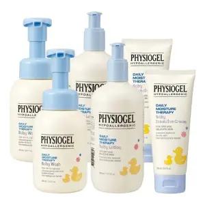 피지오겔 베이비 3종 2세트 (워시 300ml + 로션 400ml + 크림 100ml)