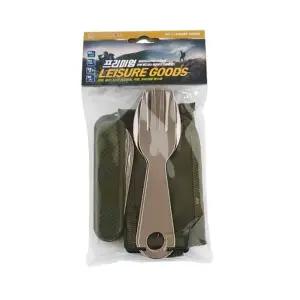 군용 OG61EV01 수저포크세트 등산나이프 아웃도어칼