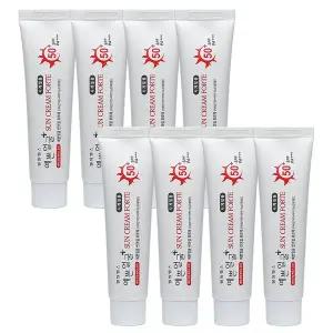 [웰빙헬스] 예쁜얼굴 선크림 포르테 자외선 차단 미백 기능성 SPF50+PA+++ 25g X 8개