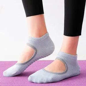 논슬립 QB27YZ98 플라테스 요가 덧신 2세트 댄스 무용 양말 슈즈 삭스