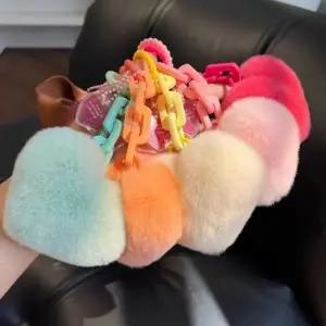 가방 키링 예쁜 호피 장식