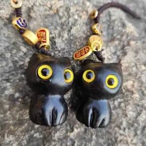 고양이 키링 애교 가방고리