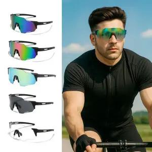 러닝 MQ05DF85 선글라스 블루라이트 햇빛차단 자전거 무테 고글