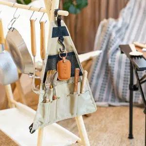 TBZ IE11YG56 캠핑 오거나이저 인디언행어 사이드 수납 포켓 걸이