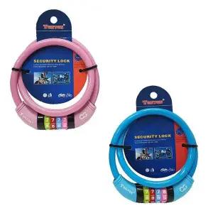 TY TO83GJ02 4273 미니 컬러 비밀번호 자전거 자물쇠 잠금장치
