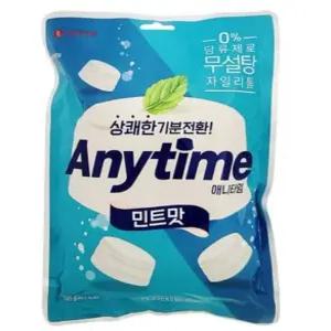 특별한사탕 롯데 사탕선물 맛있는사탕 애니타임 민트맛 185g 사무실간식
