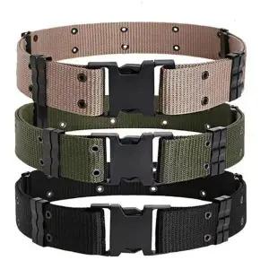 [셀러에이드]밀리터리탄띠 요대 군용 전술 무장 보안 벨트 여성용 캐주얼벨트