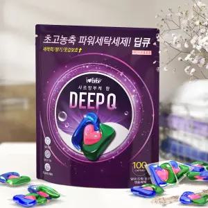 아이러브베베 딥큐 샤르망부케 100개입 3in1/대용량/실내건조/드럼 일반 겸용