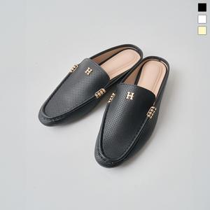 미르바네스슈즈 H로고 포인트 블로퍼_2cm