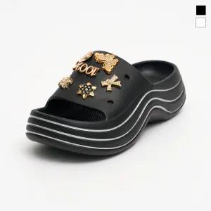 미르바네스슈즈 블링블링 나비100 지브츠 슬리퍼