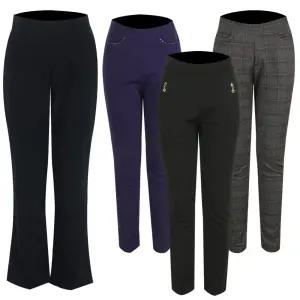 봄 여성바지 밴딩 슬랙스 빅사이즈 나팔바지 데일리룩