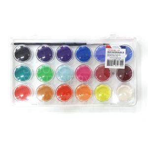 모닝글로리 고형 수채화물감18색/고체물감