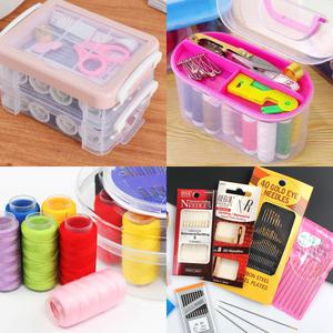 반짇고리 실 바늘 색실 미싱 재봉사 바느질실 부자재