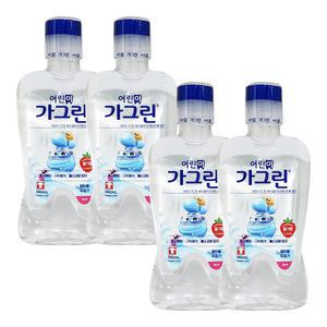 가그린 어린이용380ml 딸기 4개 유아 키즈 가글