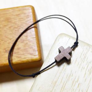 [위드크로스]작은나무십자가팔찌/선교선물/새신자선물