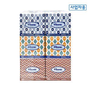 46043 크리넥스 각티슈 미니맥시 미용티슈 250매 6각