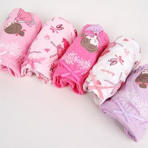 필굿 여아동 유아 주니어 순면 삼각팬티세트 드림 5매 아기 초딩 초등학생 중학생 청소년속옷