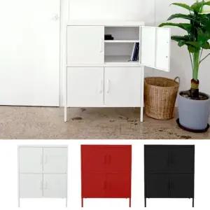 비카 4도어 철제캐비닛 이케아 ps 수납장 틈새수납장 선반 장식장 책장 수납함