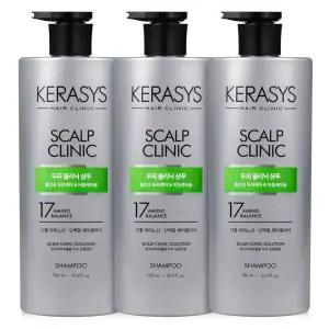 케라시스 샴푸 대용량 두피클리닉 750ml 3개 린스 5개 비듬샴푸
