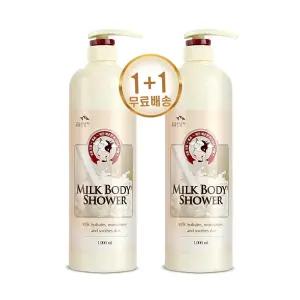 꽃을든남자 우유 바디샤워 1000ml 대용량 2개