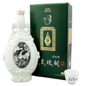 양반안동소주 5년산 연꽃백자 45도 600ml 잔1