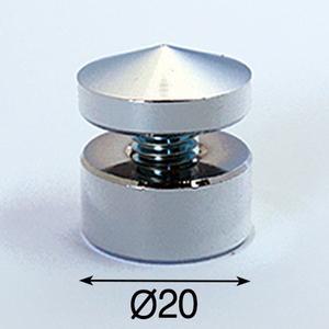 1단장식 다보볼트 20Ø 은색뿔형 (다리형)