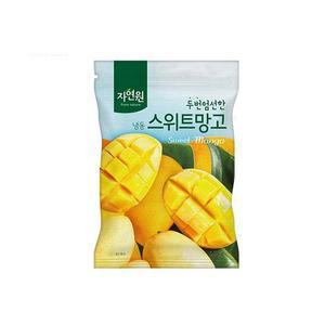 [웰팜][자연원] 두번엄선한 냉동 스위트망고 1.3kg x 1팩
