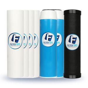 10인치 3단 하우징필터 1년세트/녹물 염소 유충 제거