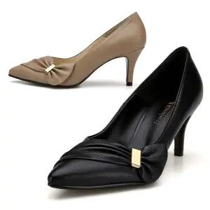 [엘리자벳] 사이드쉐입 펌프스 EL19913