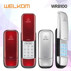 웰콤 WRB100 / 솔리티 최신형 현관문 디지털도어락 / 현관 디지털 번호키 전자키 전자도어락 교체