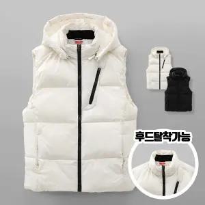 [엠엔씨][MNC] W1073 웰론 후드패딩조끼 (MDPD315DC)