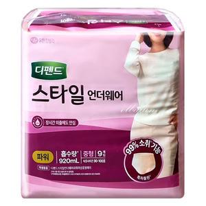 디펜드 스타일 언더웨어 파워 여자 중형 9Px1팩