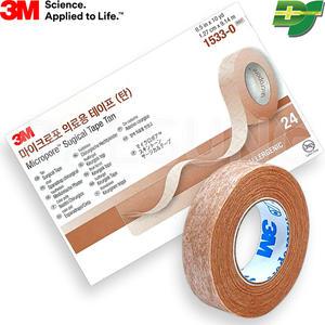 3M 마이크로포 의료용 테이프 1533-0 종이 반창고 1갑 (24롤)