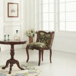 [퍼니프랑] 수입 유럽형 빈티지 엔틱가구 TR 25 큐티 1인 엔틱 컬러 소파 의자