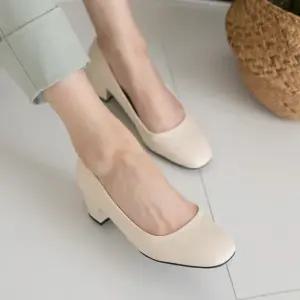 [분홍코끼리](쫀득몰드창) Vol.2 리즈갱신 펌프스힐(3cm)