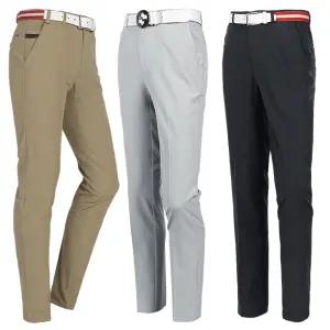 봄 남성 기능성 골프바지 허리조절밴드 기모안감 패딩바지 스판 빅사이즈 골프웨어