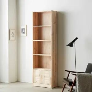 삼나무 원목 600 5단 수납 책장 DF912061