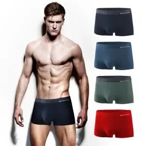 [스위스밀리터리]스위스밀리터리 모달 심리스 남자팬티 드로즈 4장세트