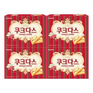 크라운 쿠크다스 화이트 289g 4개